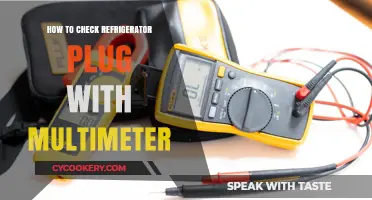 Testing Your Fridge Plug: A Multimeter Guide for Quick Diagnosis