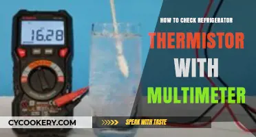 Testing Your Fridge Thermistor: A Multimeter Guide for Accurate Results