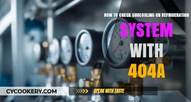 Mastering Subcooling Checks in 404A Refrigeration Systems: A Guide