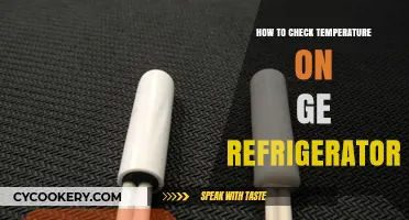 Easy Guide: Checking Temperature on Your GE Refrigerator