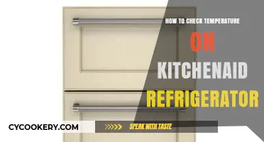 Easy Steps to Check Temperature on Your KitchenAid Refrigerator