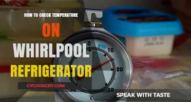 Easy Steps to Check Temperature on Your Whirlpool Refrigerator
