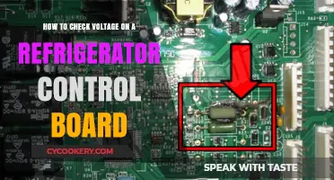 Diagnosing Your Fridge: A Guide to Testing Refrigerator Control Board Voltage