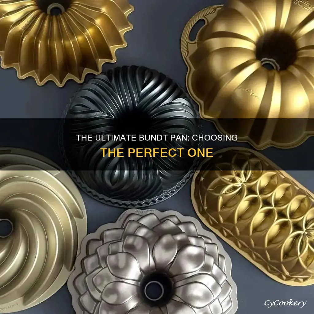how to choose a bundt pan