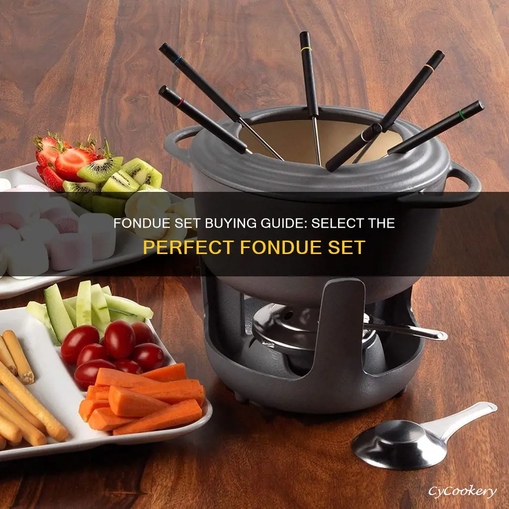 how to choose a fondue set