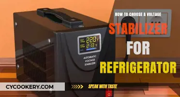 Selecting the Perfect Voltage Stabilizer for Your Refrigerator: A Guide