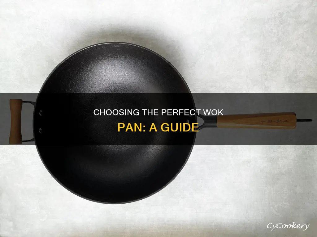 how to choose a wok pan