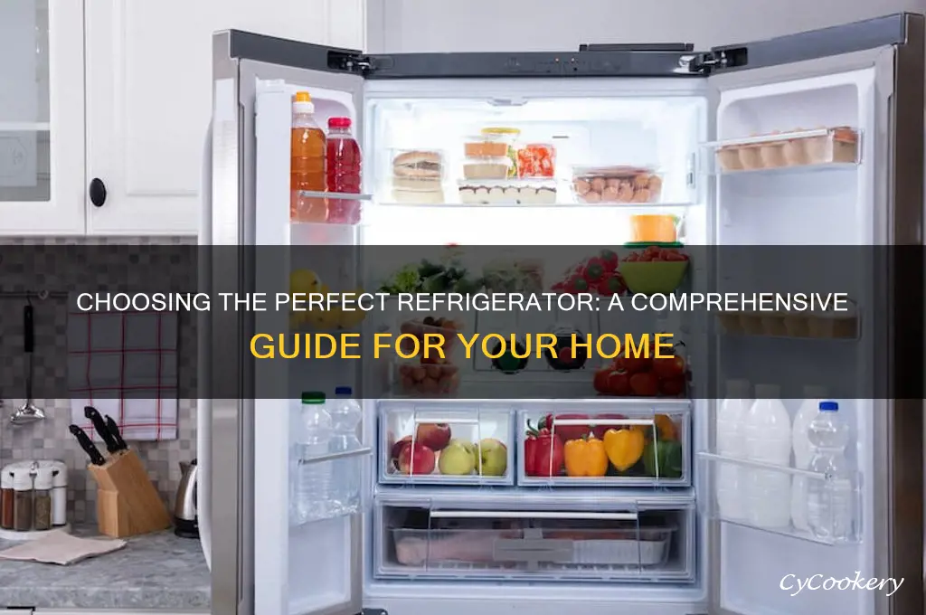how to choose best refrigerator for home