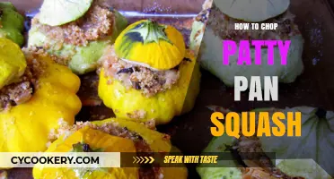Chopping Patty Pan Squash: A Step-by-Step Guide