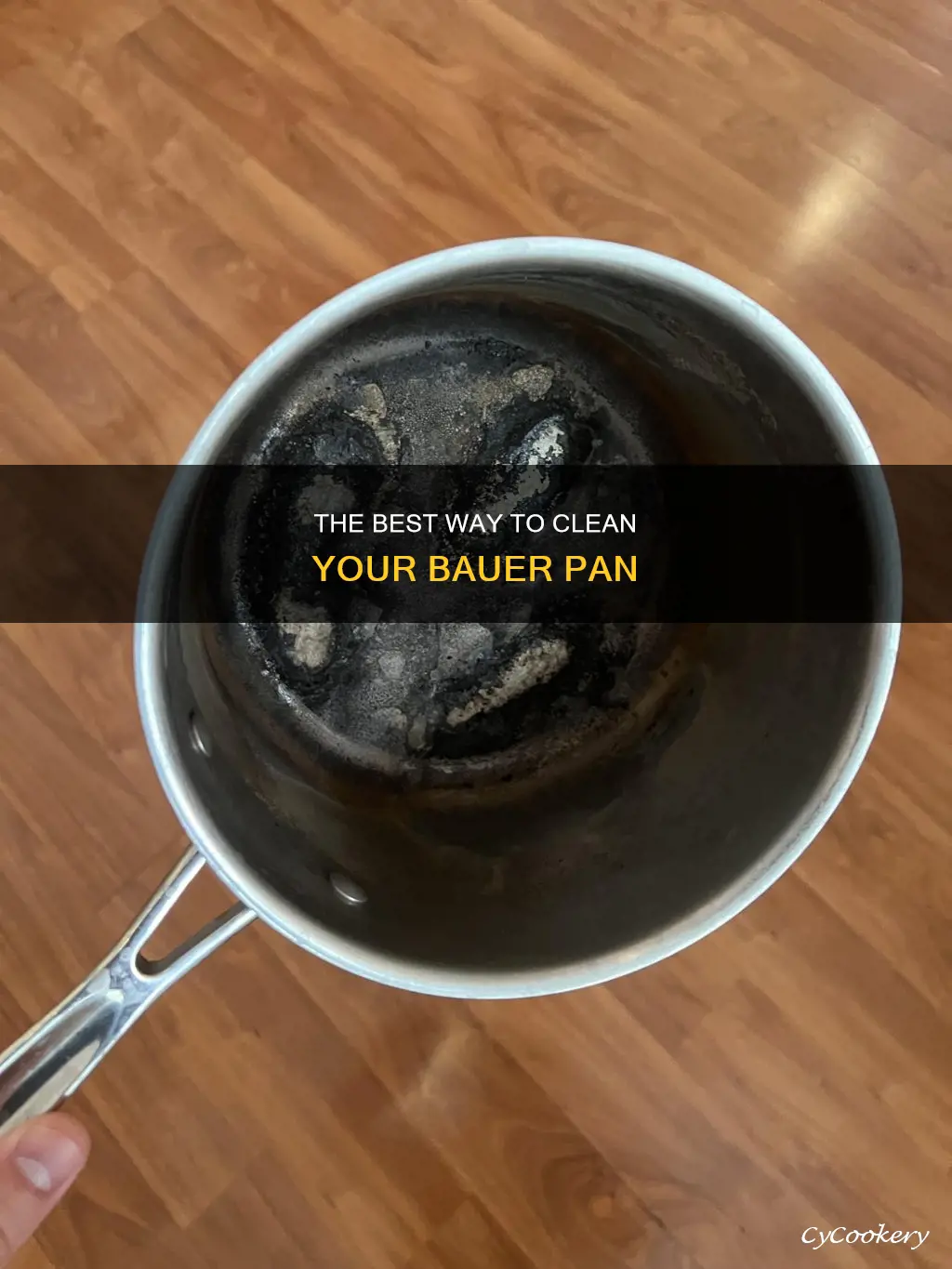 how to clean a bauer pan