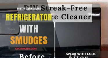 Effortless Cleaning: How to Remove Smudges from Your Black Fridge