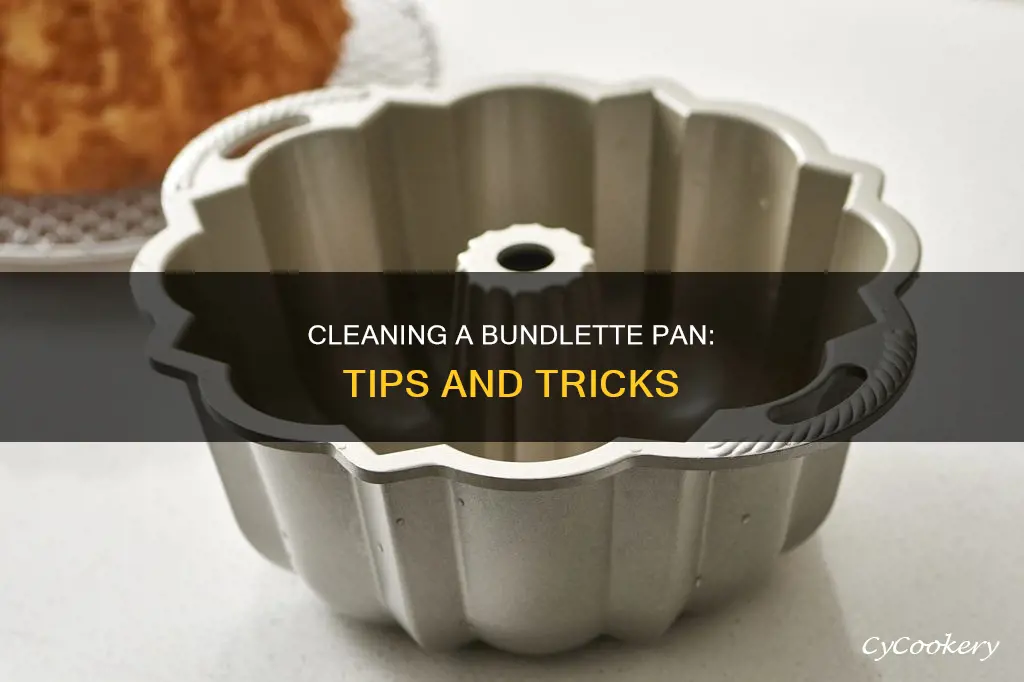 how to clean a bundlette pan