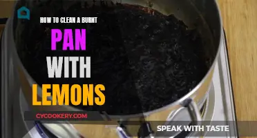 Cleaning a Burnt Pan: Lemon Power to the Rescue!