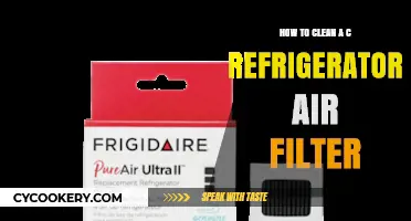 Revive Your C Refrigerator: A Simple Guide to Cleaning the Air Filter