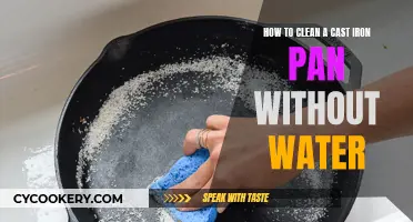 Cleaning Cast Iron: Waterless Techniques for Perfect Pans