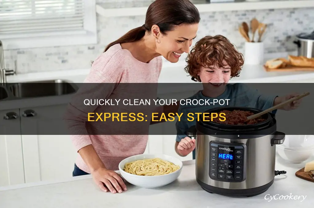 how to clean a crock pot express cooker