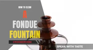 Cleaning a Fondue Fountain: Easy Step-by-Step Guide