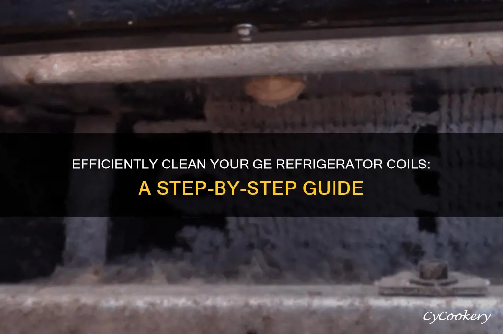 how to clean a ge refrigerator coils