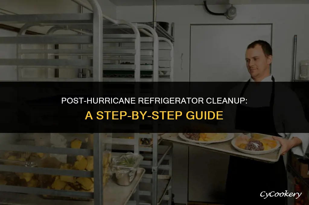 how to clean a refrigerator after a hurricane