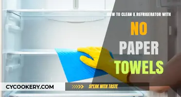 Eco-Friendly Fridge Cleaning: Ditch Paper Towels for Good!
