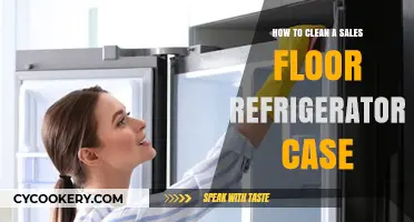 Effortless Cleaning: A Step-by-Step Guide for Sales Floor Refrigerator Cases