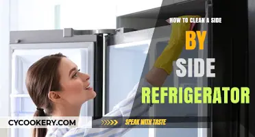 Effortless Cleaning: A Step-by-Step Guide for Your Side-by-Side Fridge