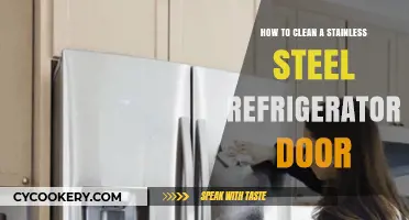 Effortless Stainless Steel Fridge Door Cleaning: Tips for a Spotless Shine