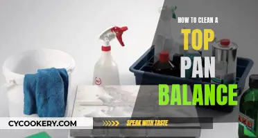 Effective Cleaning of a Top Pan Balance