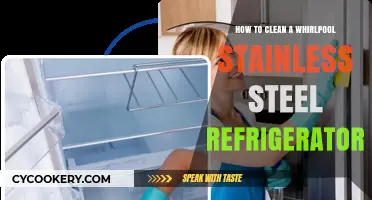 Effortless Cleaning: Maintaining Your Whirlpool Stainless Steel Fridge