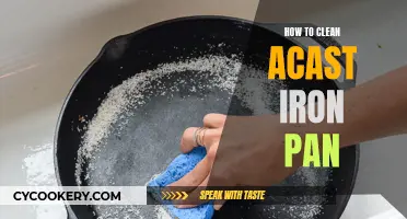 Cleaning an Iron Pan: A Step-by-Step Guide