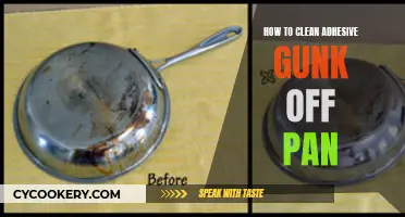 Removing Adhesive Gunk from Pans: Quick and Easy Methods