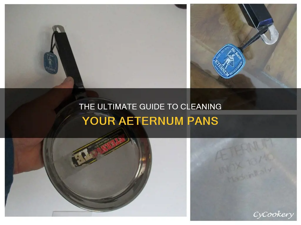 how to clean aeternum pans