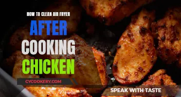 Crispy Chicken, Clean Air Fryer: A Quick Guide to Post-Cooking Maintenance