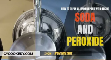 Clean Aluminum Pans: Baking Soda and Peroxide Power