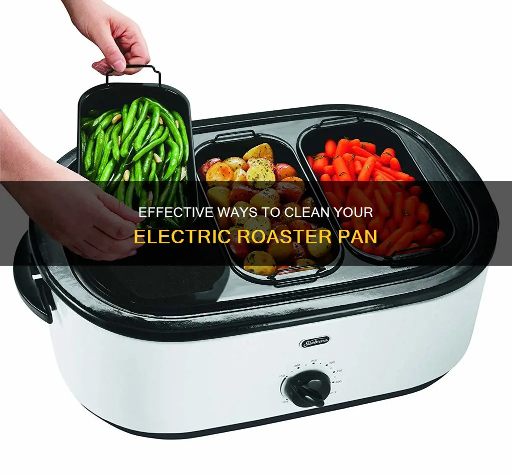 how to clean an electric roaster pan