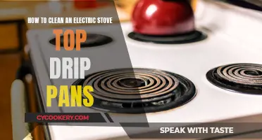 Cleaning Electric Stove Tops: Drip Pans Made Easy