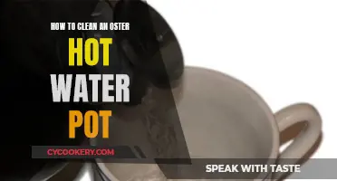 Oster Hot Water Pot: A Step-by-Step Guide to Deep Cleaning