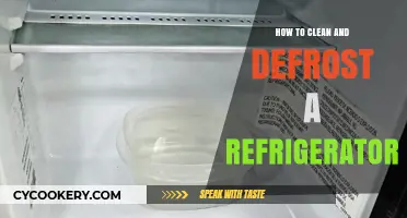 Efficiently Clean and Defrost Your Refrigerator: A Step-by-Step Guide