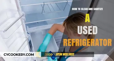 Revive Your Used Fridge: A Step-by-Step Guide to Cleaning and Sanitizing
