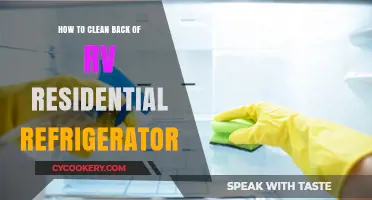 Efficiently Cleaning the Back of Your RV Residential Refrigerator