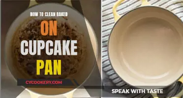 Effective Cleaning of Baked-on Cupcake Pans