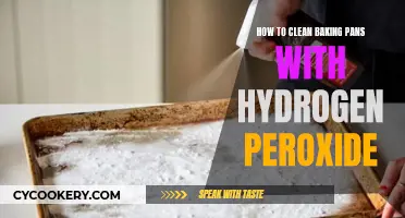 Clean Baking Pans: Hydrogen Peroxide Power!