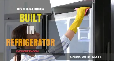 Uncover Hidden Grime: The Ultimate Guide to Cleaning Behind Your Built-In Fridge