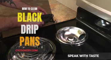 Simple Cleaning Guide: Black Drip Pans