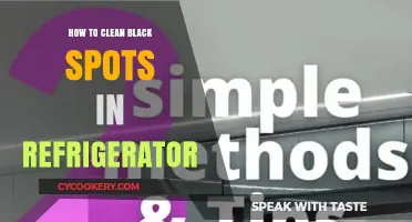 Effective Ways to Remove Black Spots from Your Refrigerator