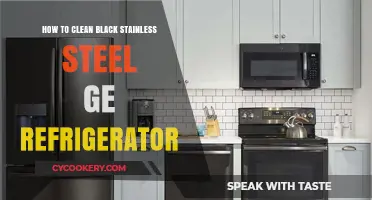 Effortless Cleaning: Black Stainless Steel GE Refrigerator Maintenance