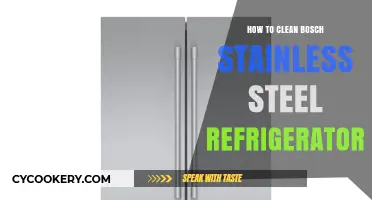 Easy Steps to Clean Your Bosch Stainless Steel Refrigerator