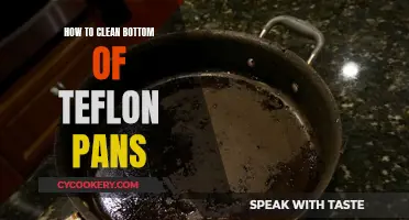 Cleaning Teflon Pans: Removing Stains from the Bottom