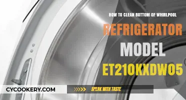 Easy Guide to Cleaning Your Whirlpool ET210KXDW05 Refrigerator Bottom