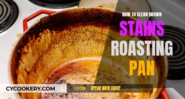 Get Rid of Brown Stains from Your Roasting Pan